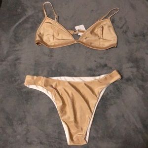 2x reversible bikini nude/white from nünude